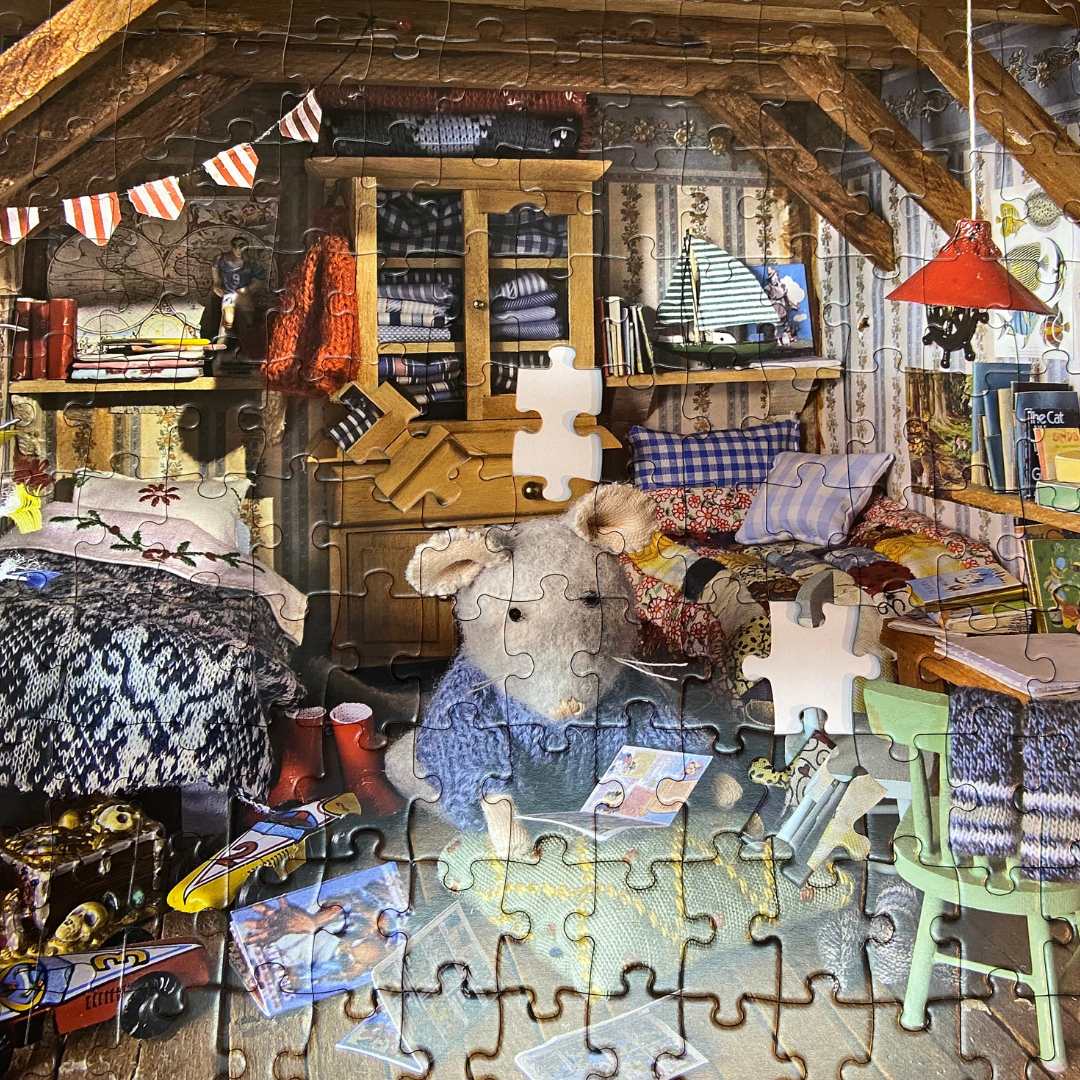 Puzzle 200 Teile - Sams Schlafzimmer